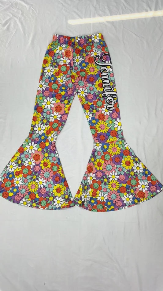 Hippie Soul - Leggings évasés hippies personnalisés