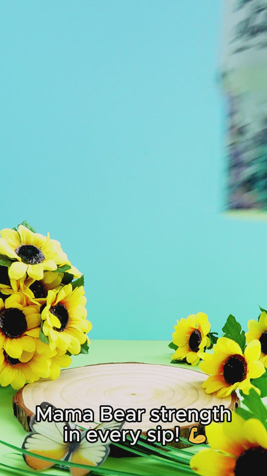 Gobelet isotherme personnalisé « Maman Ours » avec anse