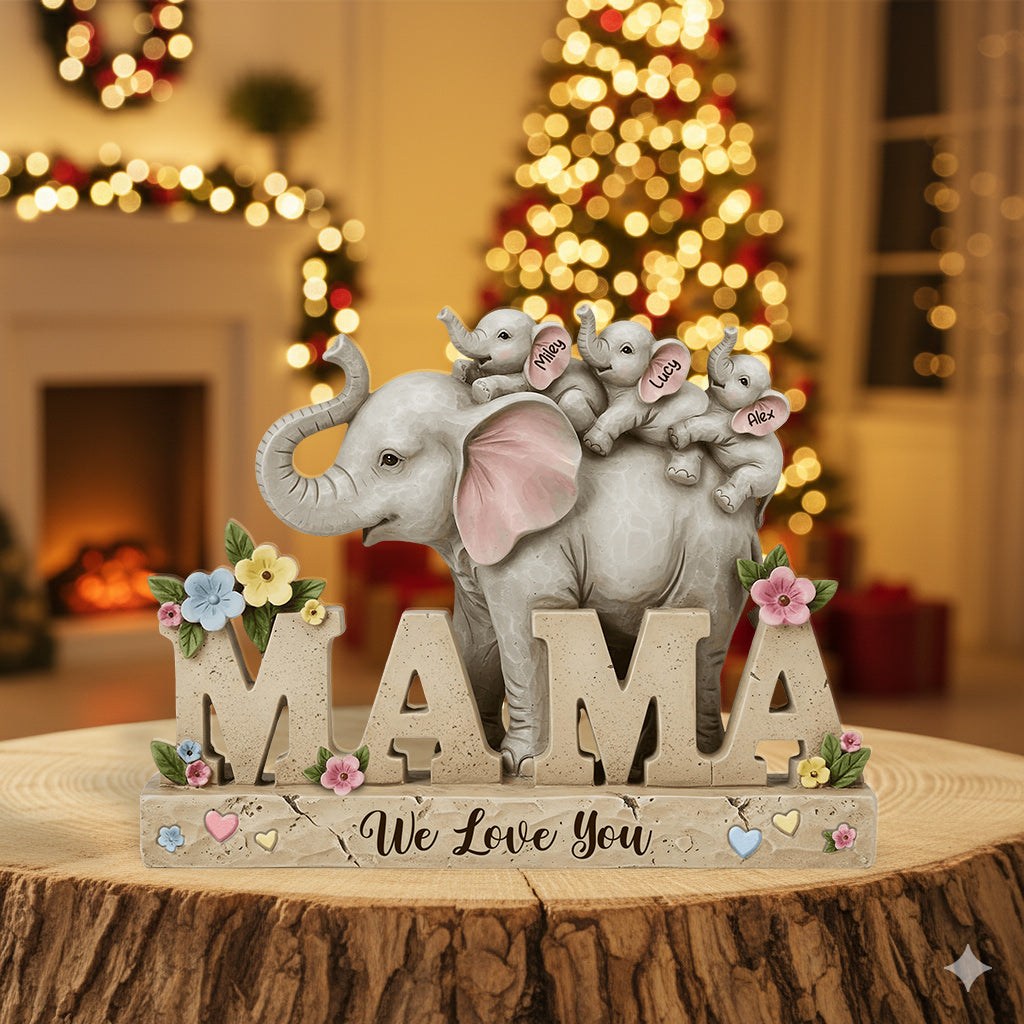 Christmas Gift for Mom - Personalized Mother Custom Shaped Acrylic Plaque