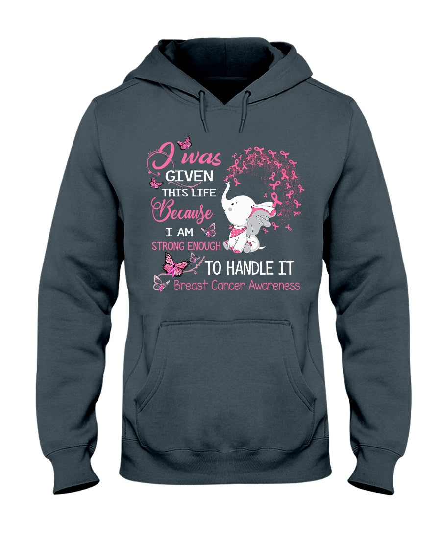I Wear Pink For Breast Cancer - Breast Cancer Awareness T-shirt and Hoodie 0822