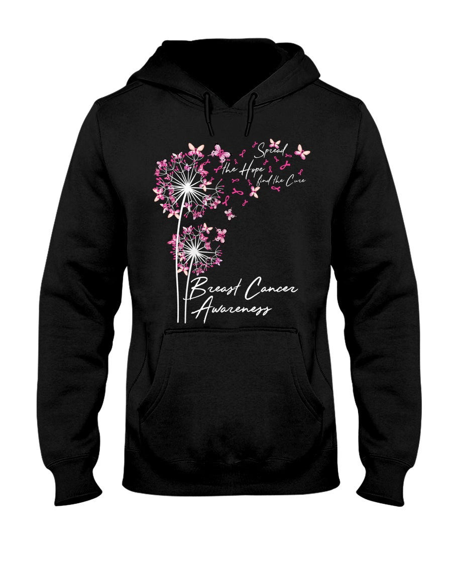 Spread The Hope Find The Cure - Breast Cancer Awareness T-shirt and Hoodie 0822