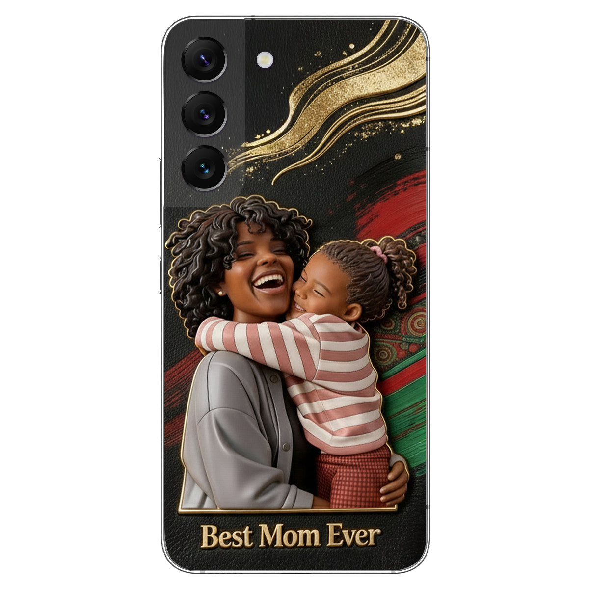 Black Pride, Black History Month - Personalized African American Leather Phone Case