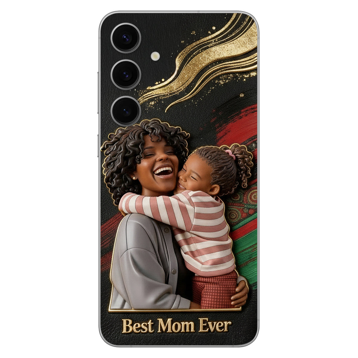 Black Pride, Black History Month - Personalized African American Leather Phone Case