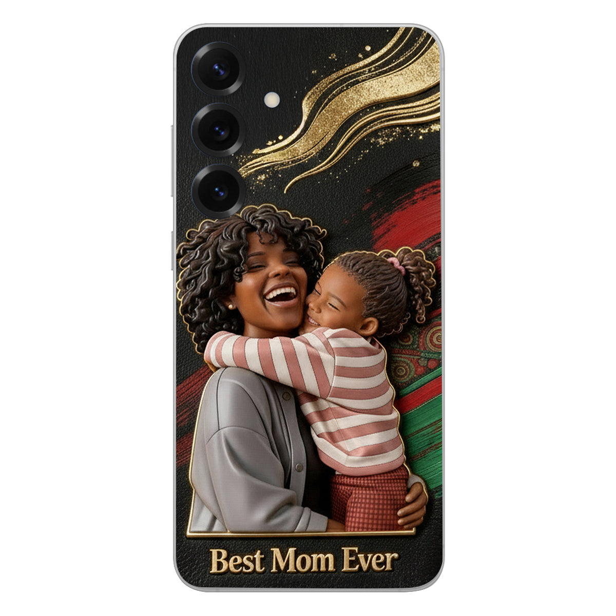 Black Pride, Black History Month - Personalized African American Leather Phone Case