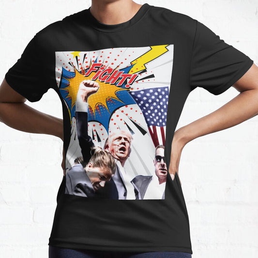 T-shirt « Never Surrender », T-shirt « Fight For America », T-shirt et sweat à capuche « Retro Rally »