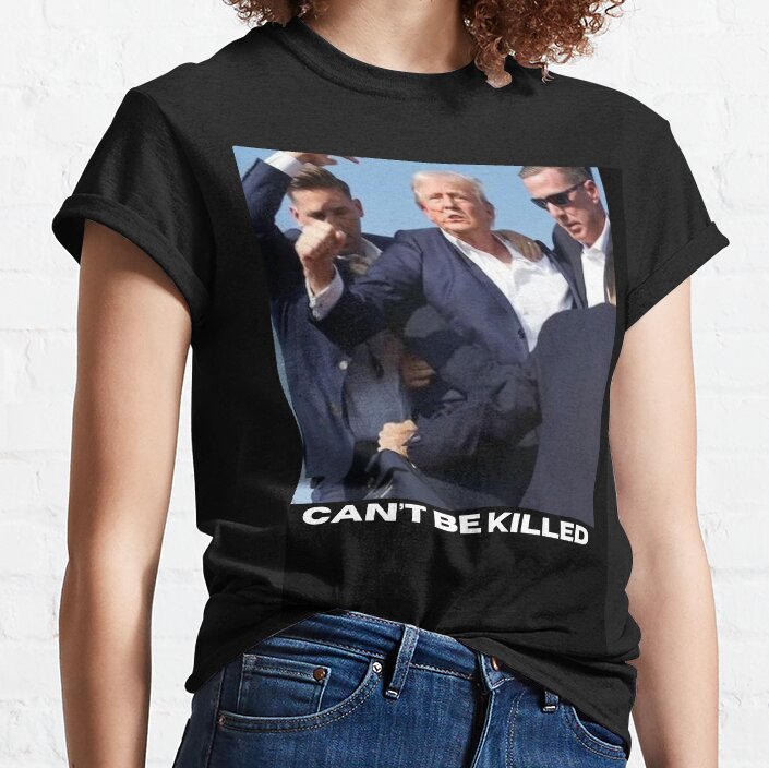 T-shirt « Never Surrender », T-shirt « Fight For America », T-shirt et sweat à capuche « Rallye 2024 »
