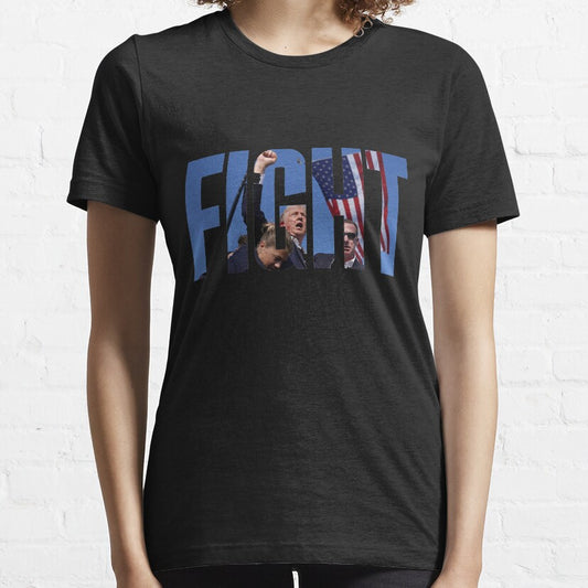 T-shirt « Never Surrender », T-shirt « Fight For America », T-shirt et sweat à capuche « Rallye 2024 »