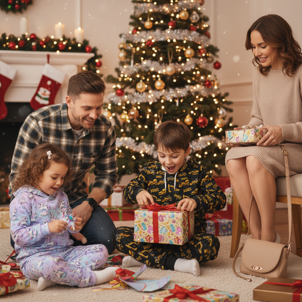 Camion de chantier - Sweat à capuche et pantalon de jogging personnalisés pour enfant