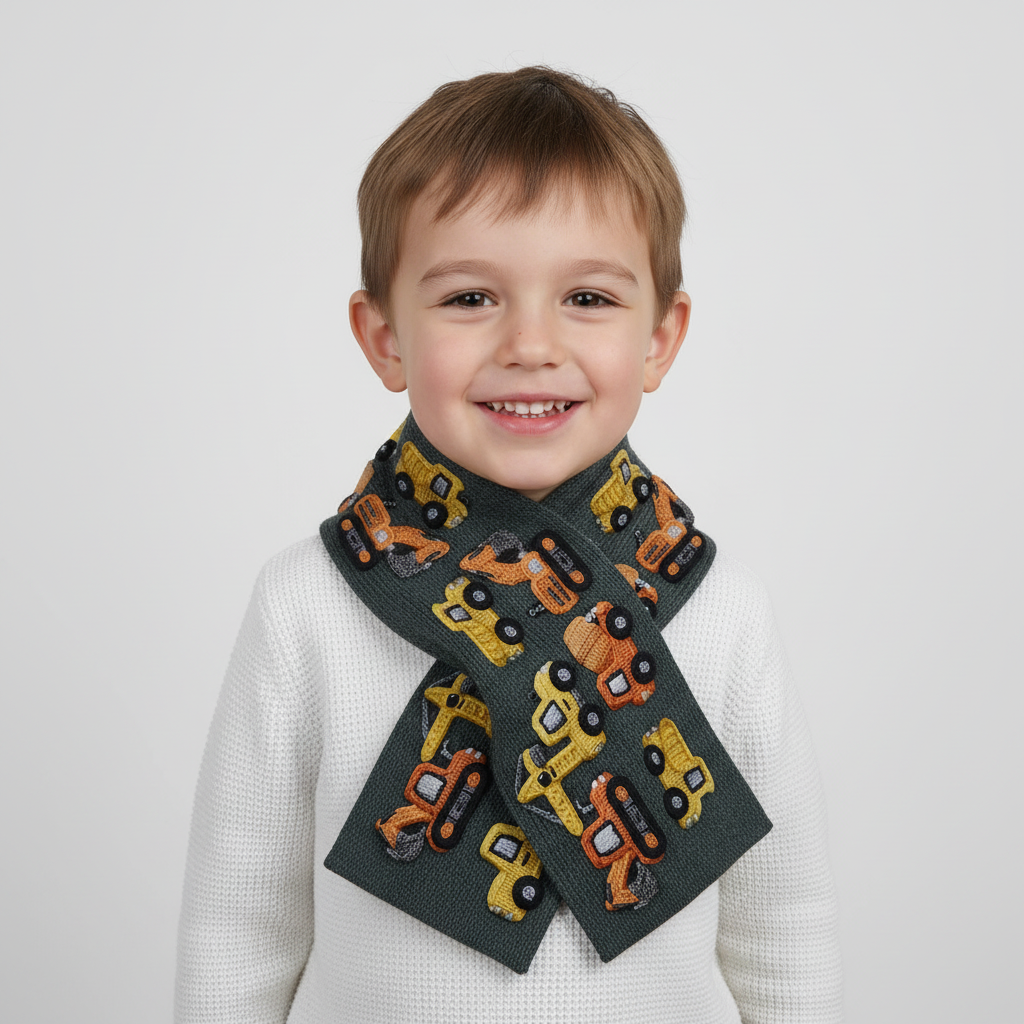 Machines de construction - Bonnet enfant personnalisé