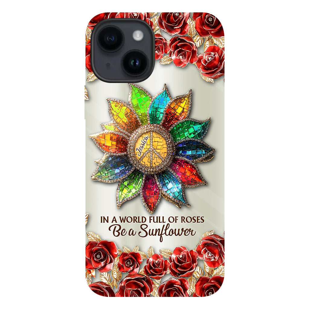 Coque de téléphone personnalisée Hippie Soul - Motif hippie intégral