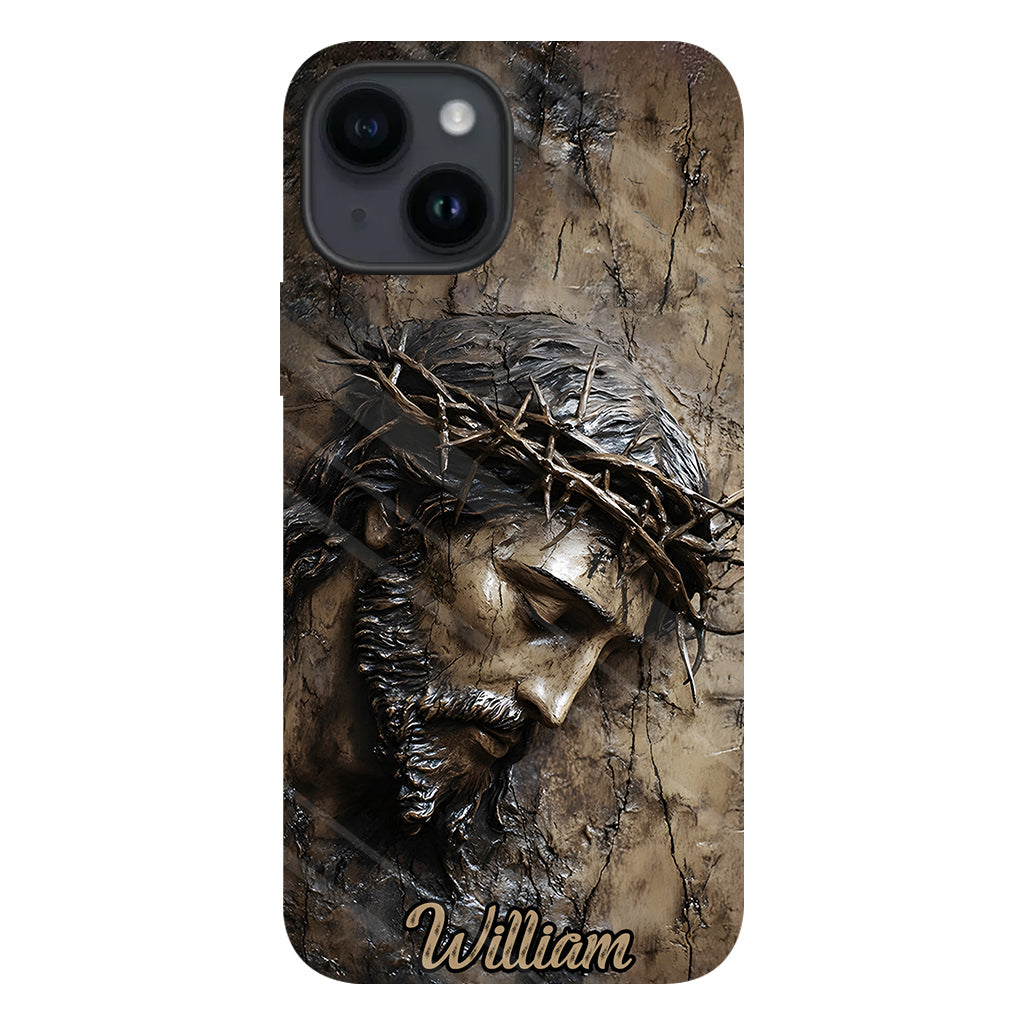 Foi, Espérance, Amour - Coque de téléphone personnalisée avec imprimé chrétien intégral