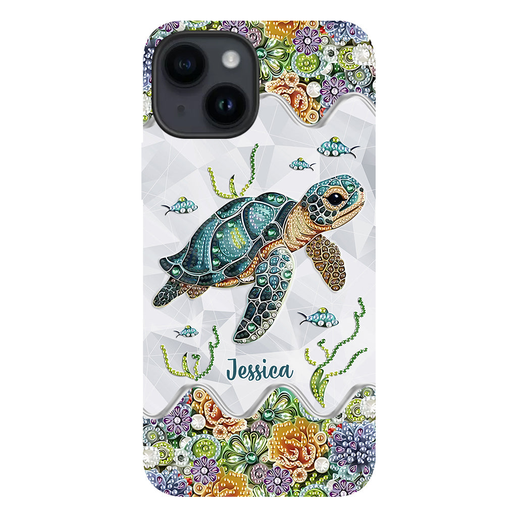 Just A Girl Who Loves Turtle - Personalized Turtle Full Print Phone Case