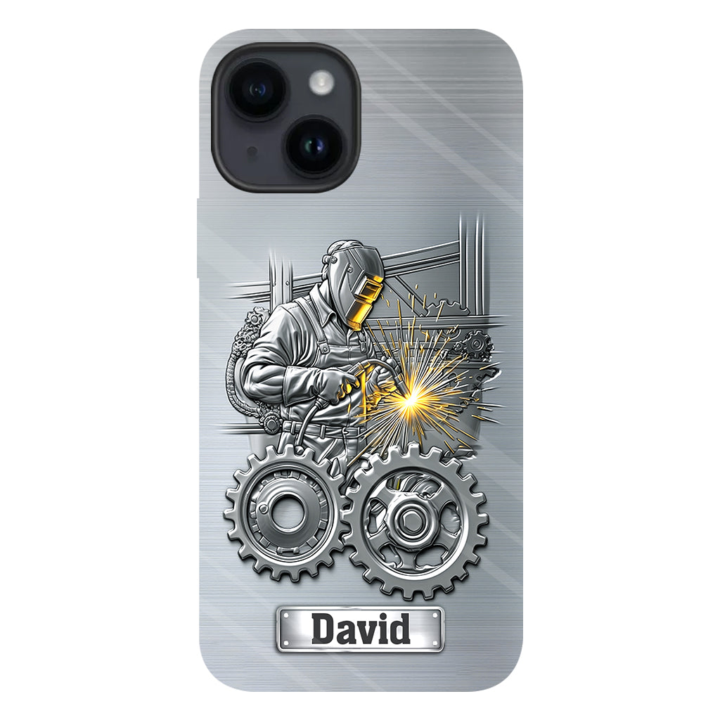 Strong Ones Become Welder - Personalized Welder Full Print Phone Case