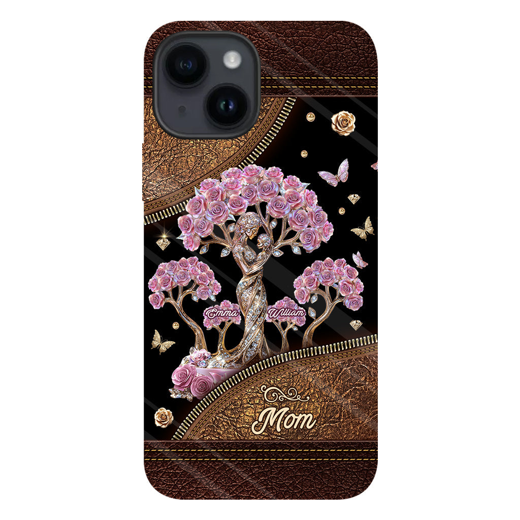 The Love Between Mother And Her Kids - Personalized Mother Full Print Phone Case