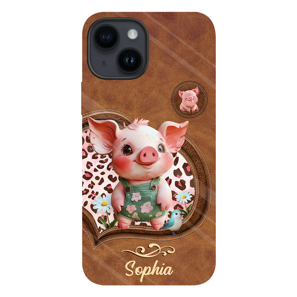 Cute Pig - Personalized Pig Lover Full Print Phone Case