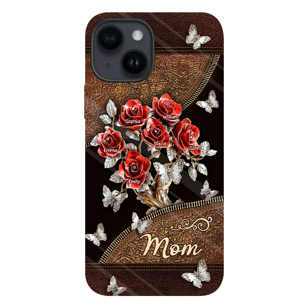 Beautiful Roses Gift For Mom, Grandma,... - Personalized Mother Full Print Phone Case