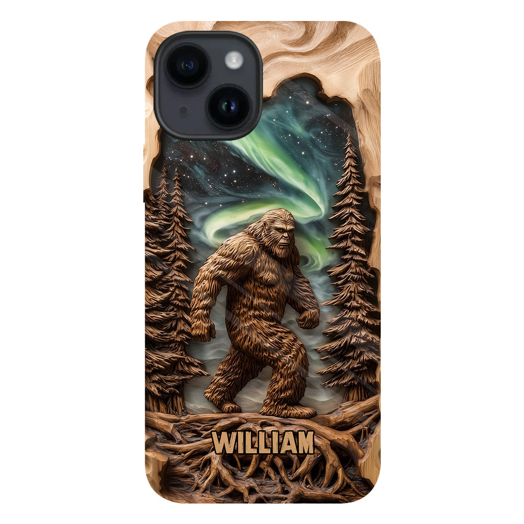 Je pars en forêt - Coque de téléphone personnalisée avec impression intégrale pour la randonnée