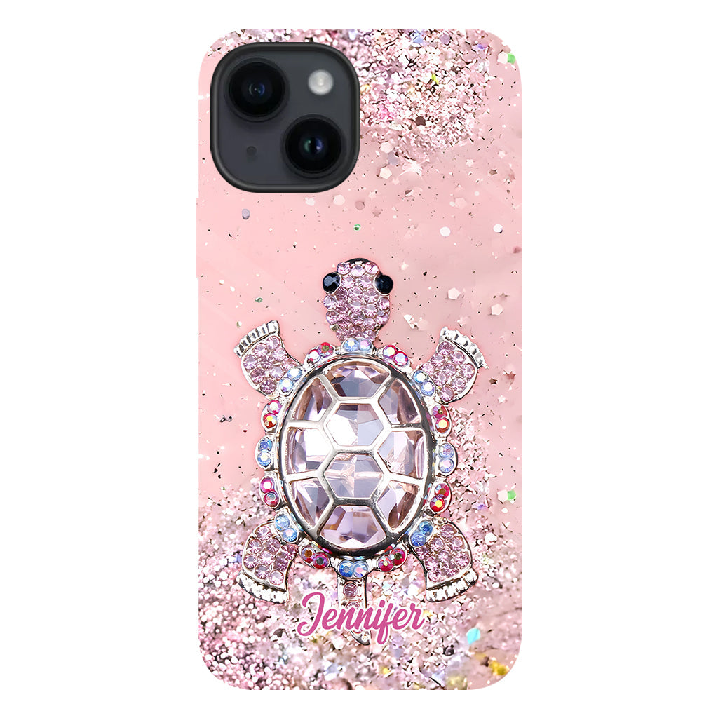 Just A Girl Who Loves Turtles - Personalized Turtle Full Print Phone Case