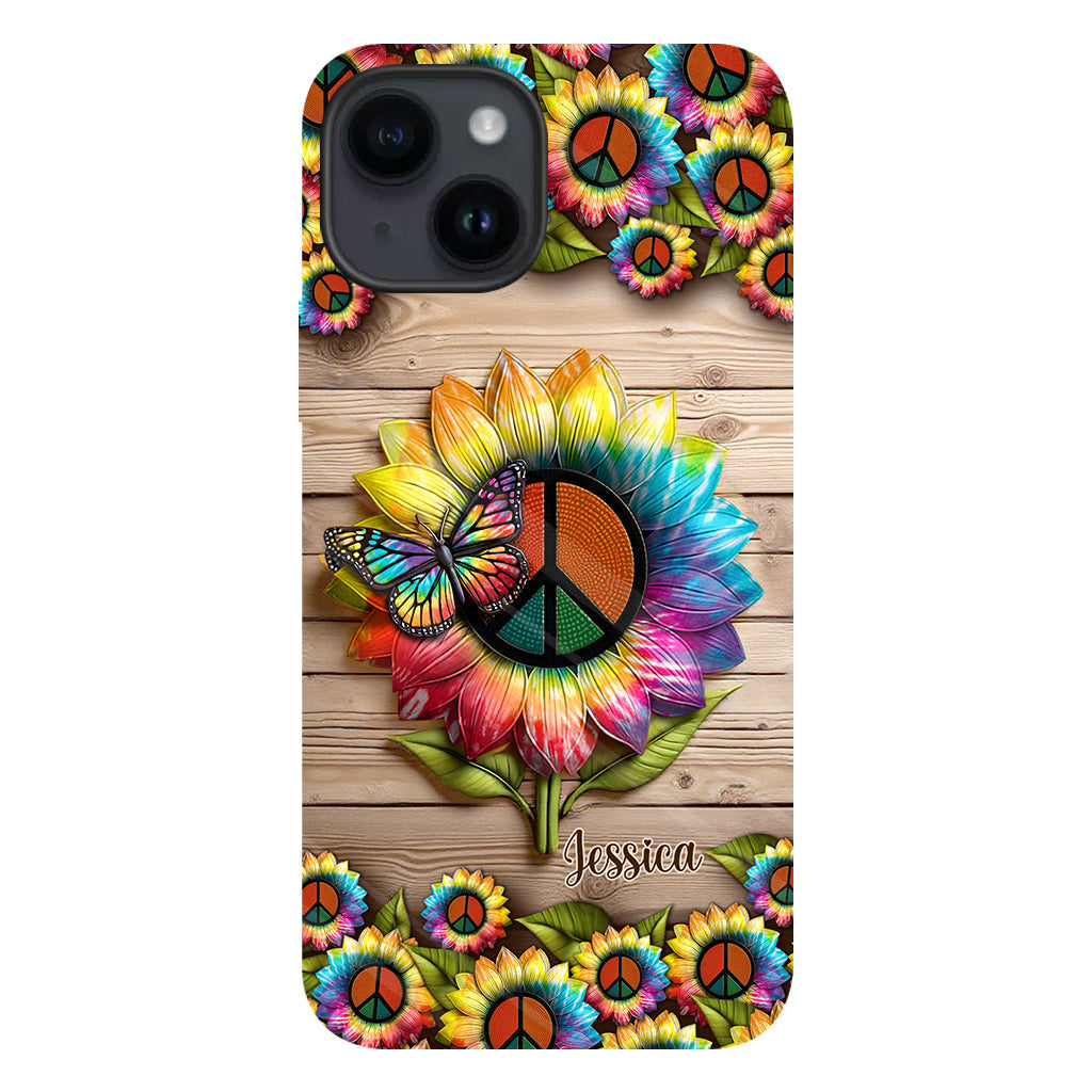 Coque de téléphone personnalisée Hippie Soul - Motif hippie intégral