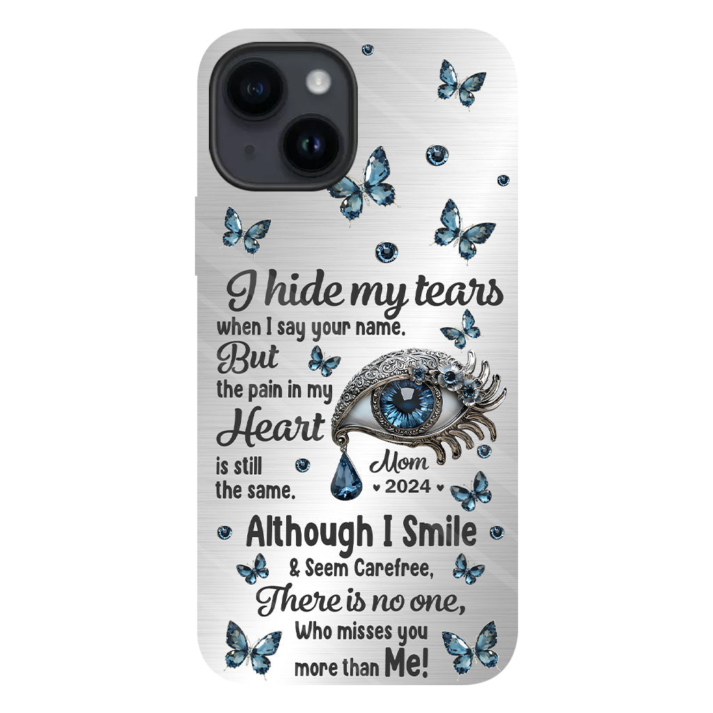 Mes larmes - Coque de téléphone personnalisée en hommage à mes larmes