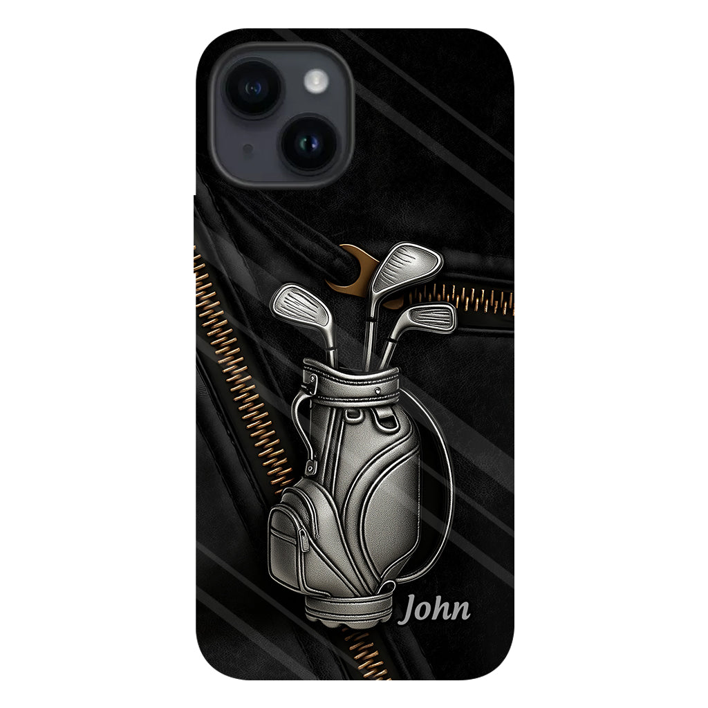 Golf Is A Good Walk Spoiled - Personalized Golf Full Print Phone Case