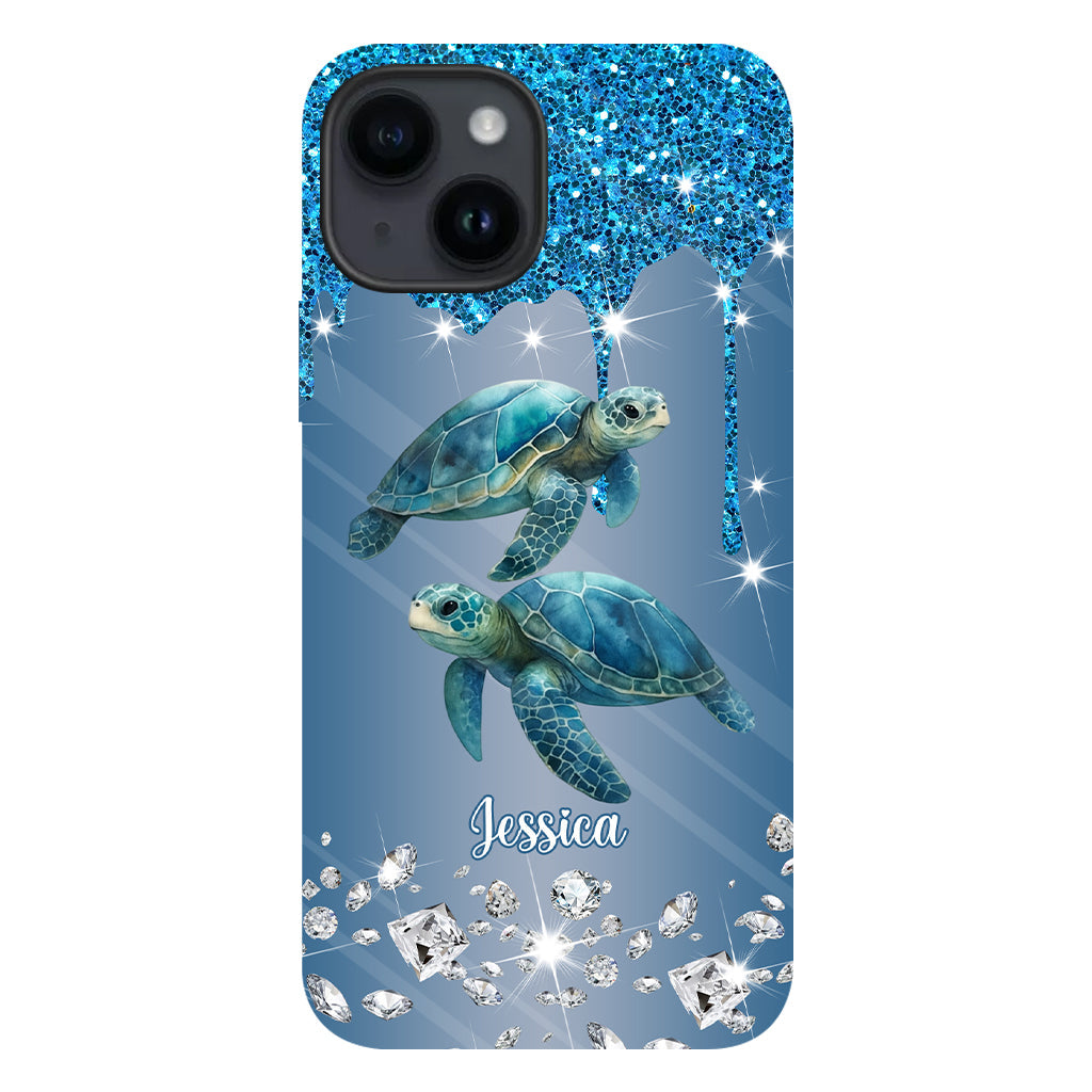 Beautiful Dolphins/ Turtles/ Whale... Gift For Sea Lover - Personalized Sea Lover Full Print Phone Case