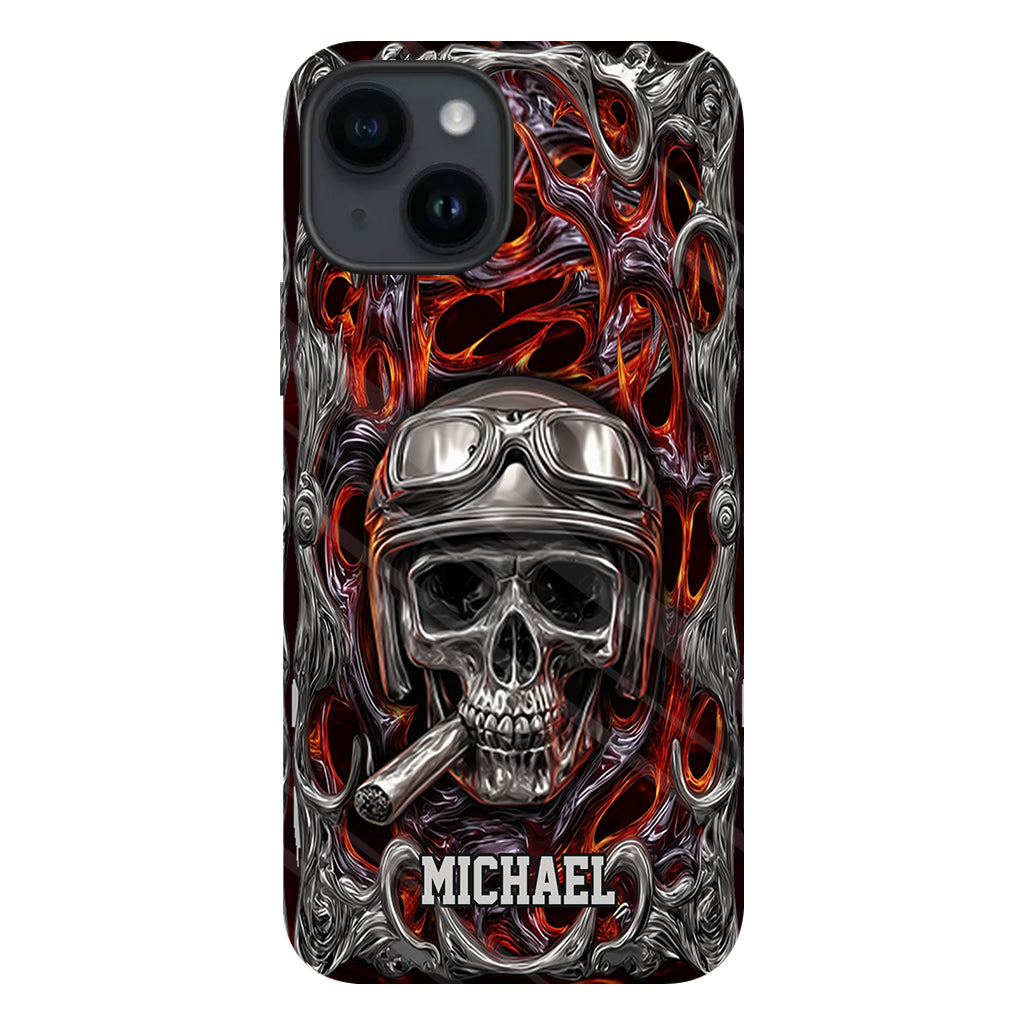 Ride Or Die - Coque de téléphone personnalisée pour motard avec impression intégrale