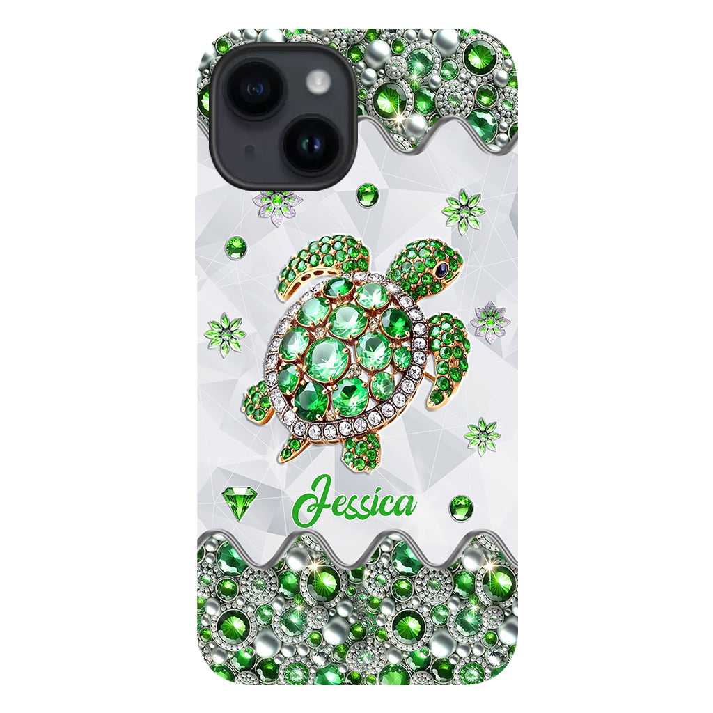 Love Turtles - Personalized Turtle Full Print Phone Case