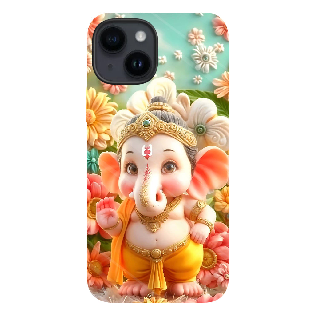 Coque de téléphone Ganesha - Impression intégrale hindoue