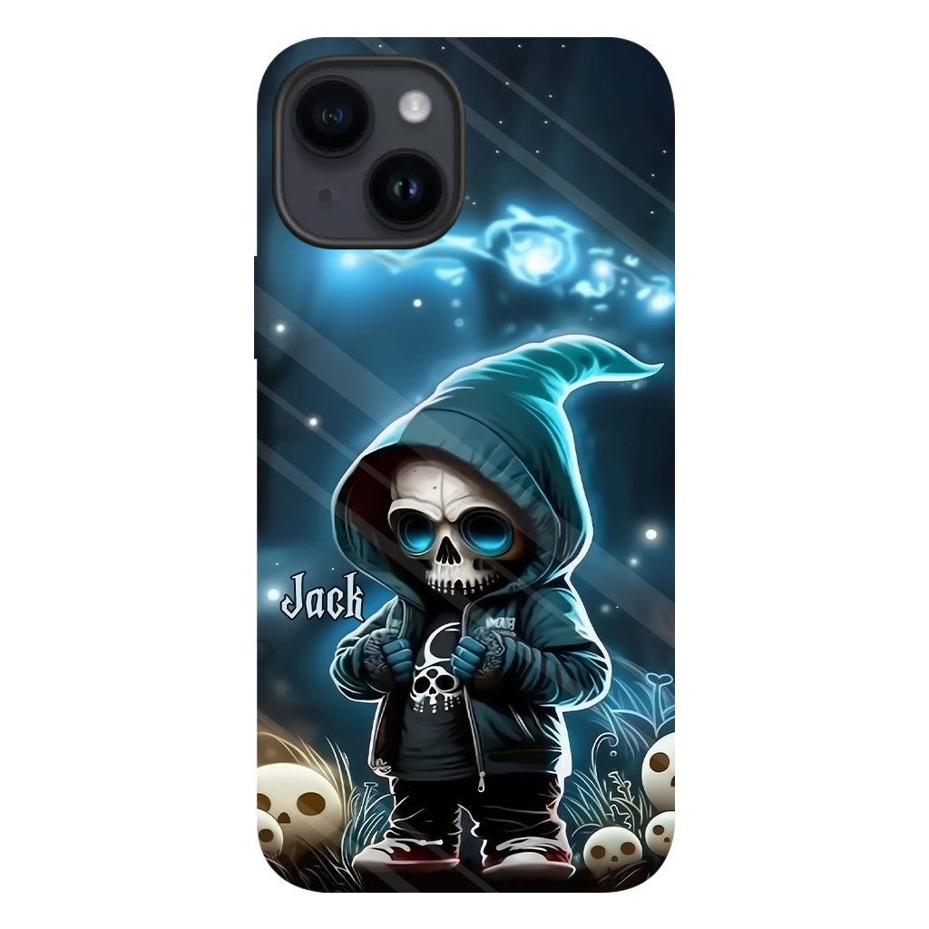 Coque de téléphone personnalisée Cool Dude - Motif crâne intégral