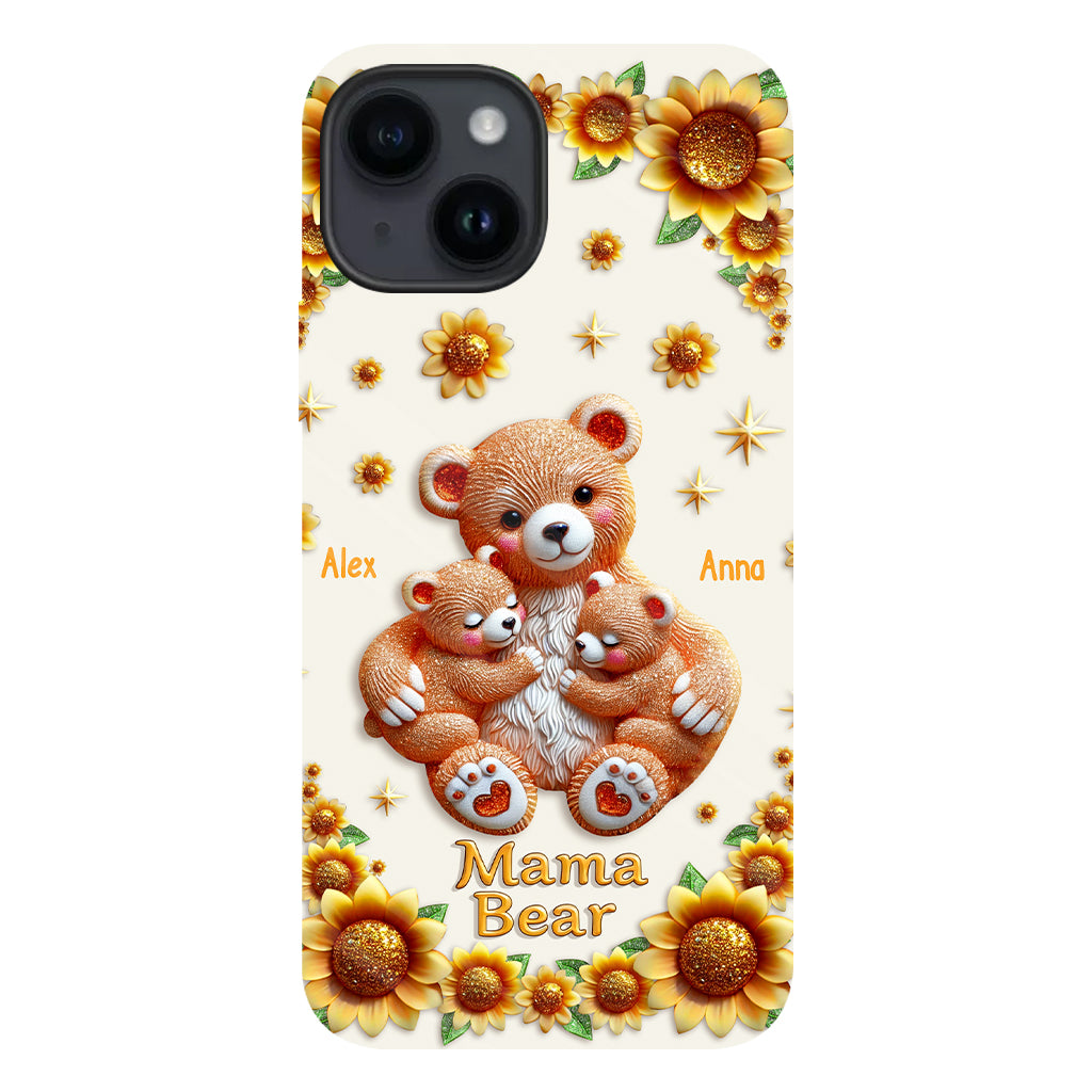 Mama Bear - Personalized Mother Full Print Phone Case