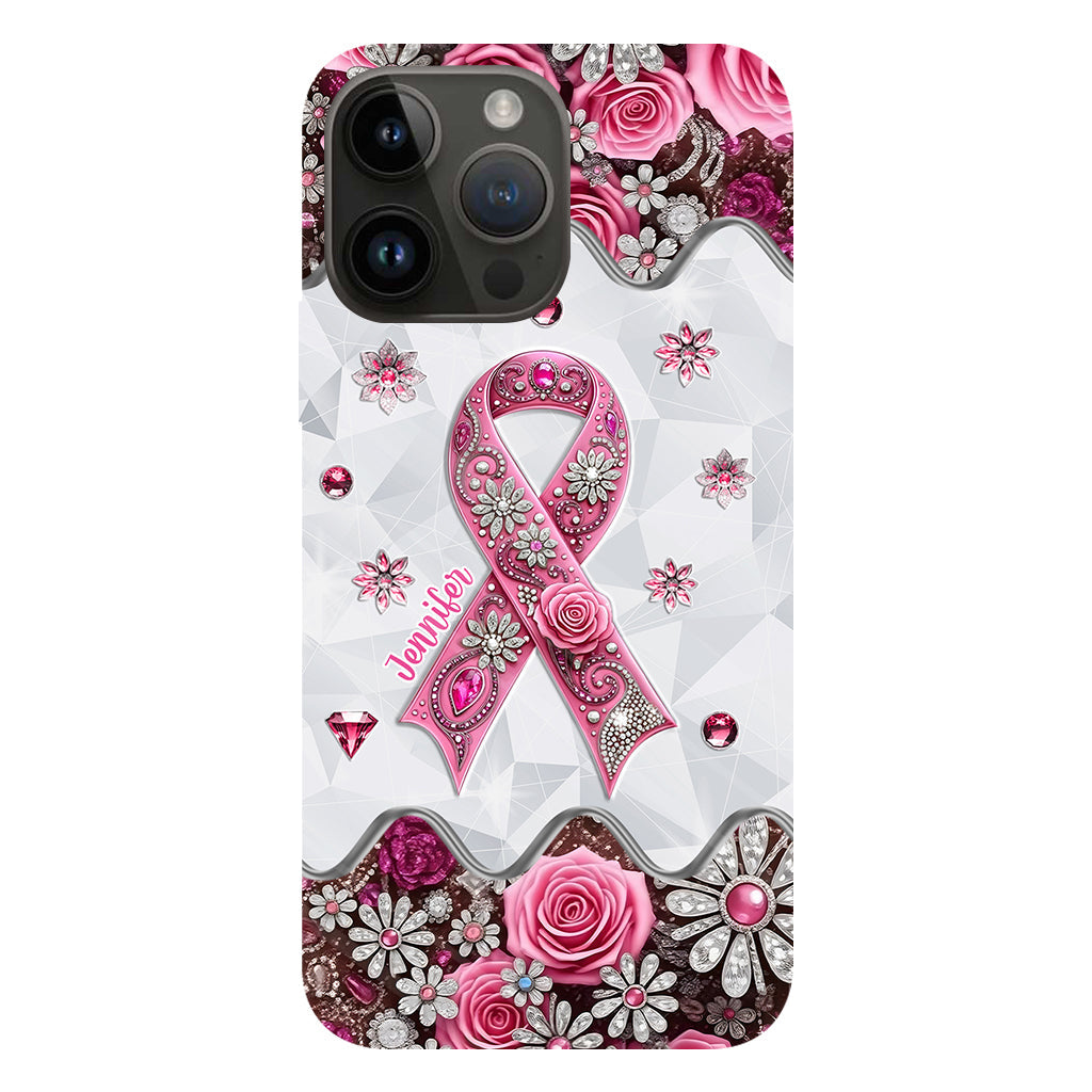 Breast Cancer Awareness - Personalized Breast Cancer Awareness Full Print Phone Case