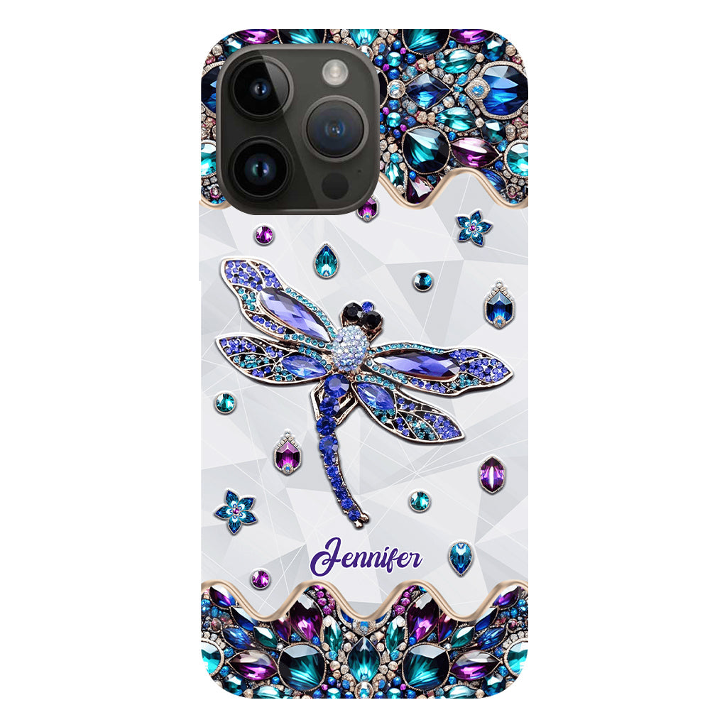 Love Dragonfly - Personalized Dragonfly Full Print Phone Case