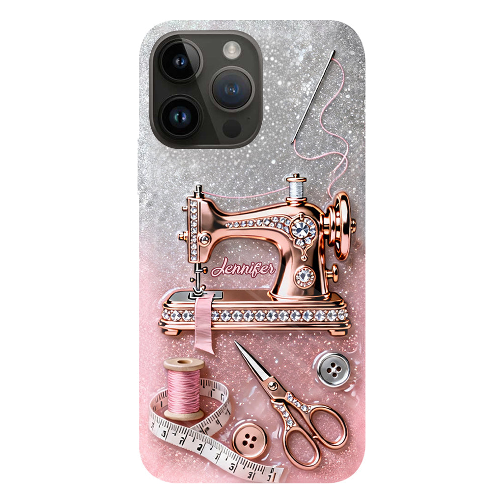 Coque de téléphone personnalisée « Couture » ​​avec imprimé intégral