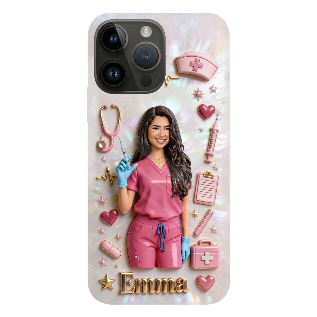 Medical Nurse - Personalized Nurse Full Print Phone Case