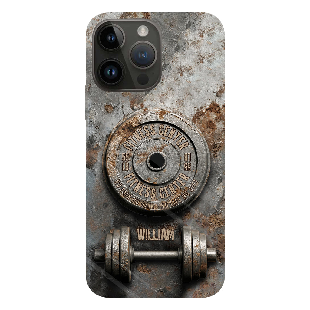 Pas de douleur, pas de gain - Coque de téléphone personnalisée avec imprimé fitness
