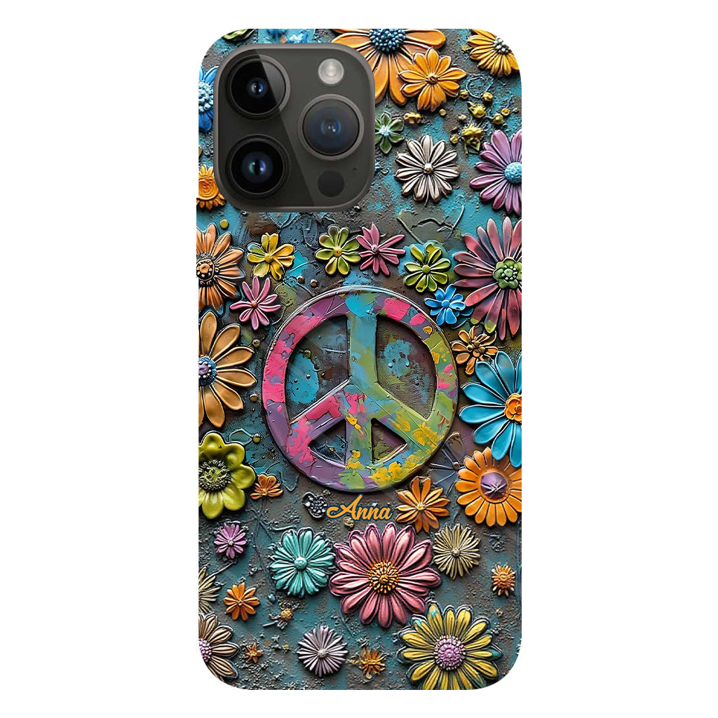 Coque de téléphone personnalisée Hippie Soul - Motif hippie intégral