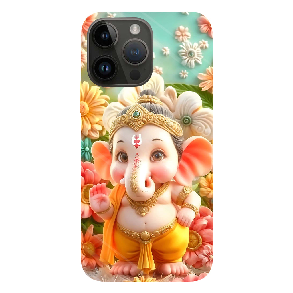 Coque de téléphone Ganesha - Impression intégrale hindoue