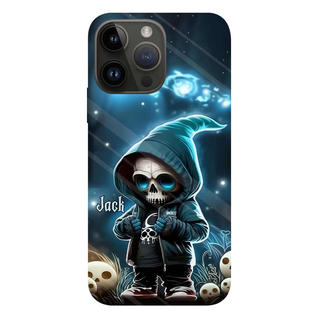 Coque de téléphone personnalisée Cool Dude - Motif crâne intégral