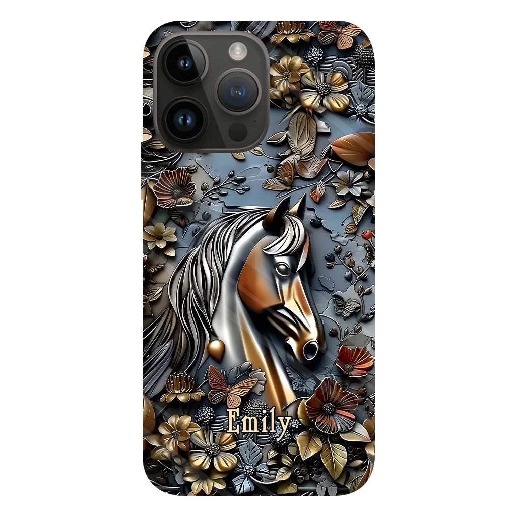 Superbe cheval - Coque de téléphone personnalisée avec impression intégrale de cheval