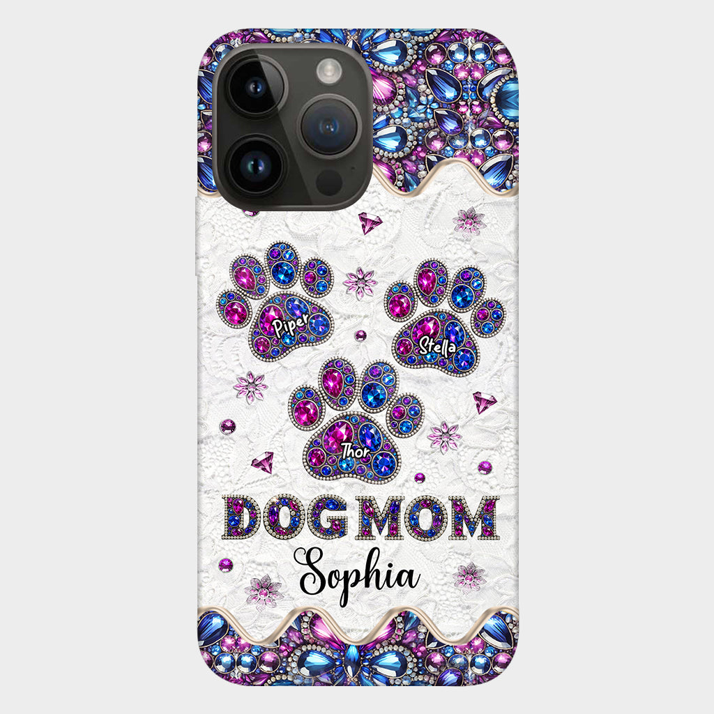 Maman de chien - Coque de téléphone personnalisée avec motif chien intégral