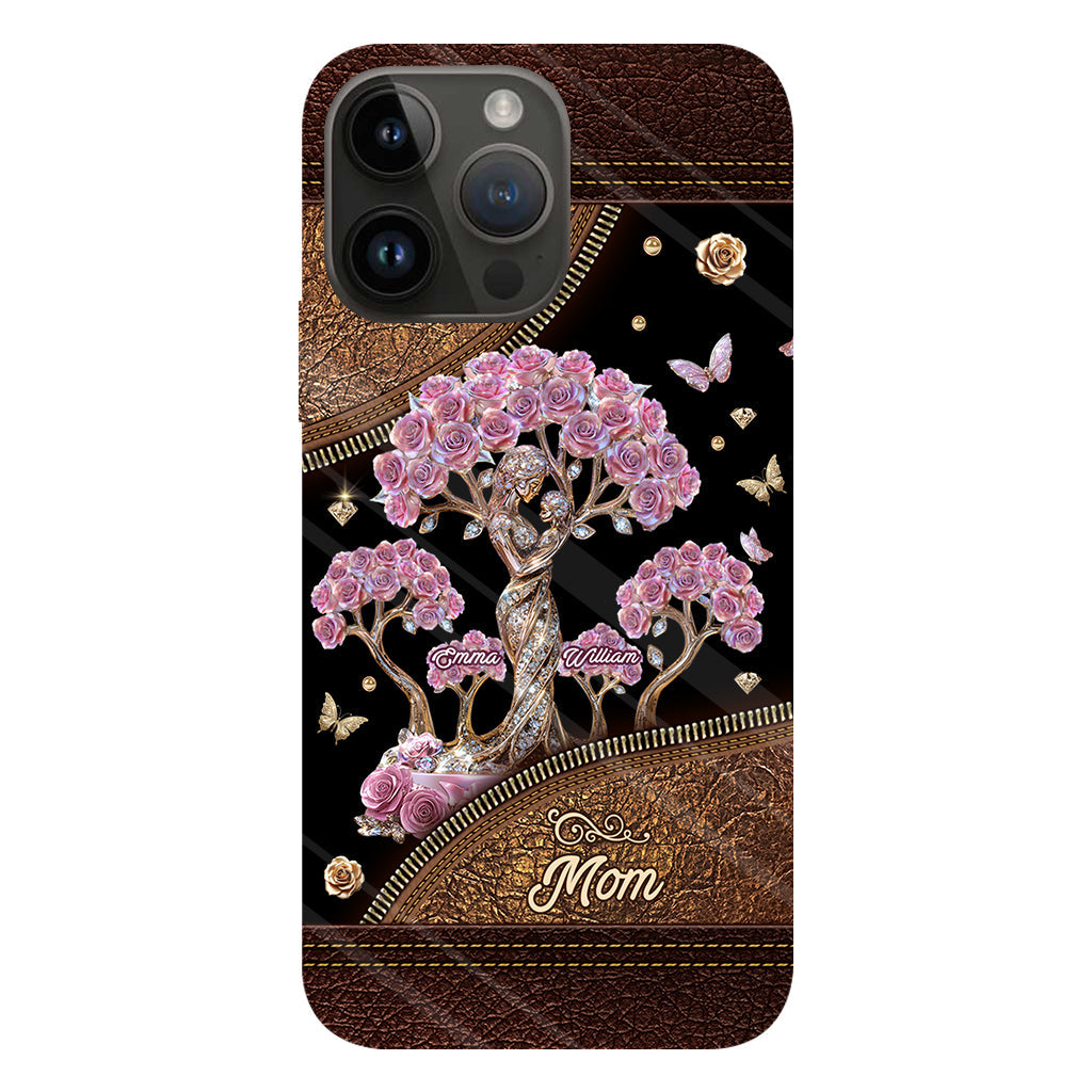 The Love Between Mother And Her Kids - Personalized Mother Full Print Phone Case