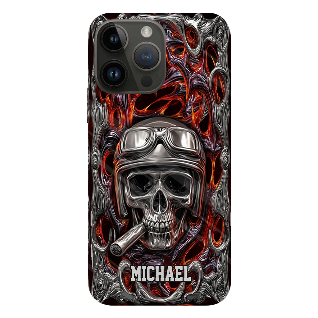 Ride Or Die - Coque de téléphone personnalisée pour motard avec impression intégrale