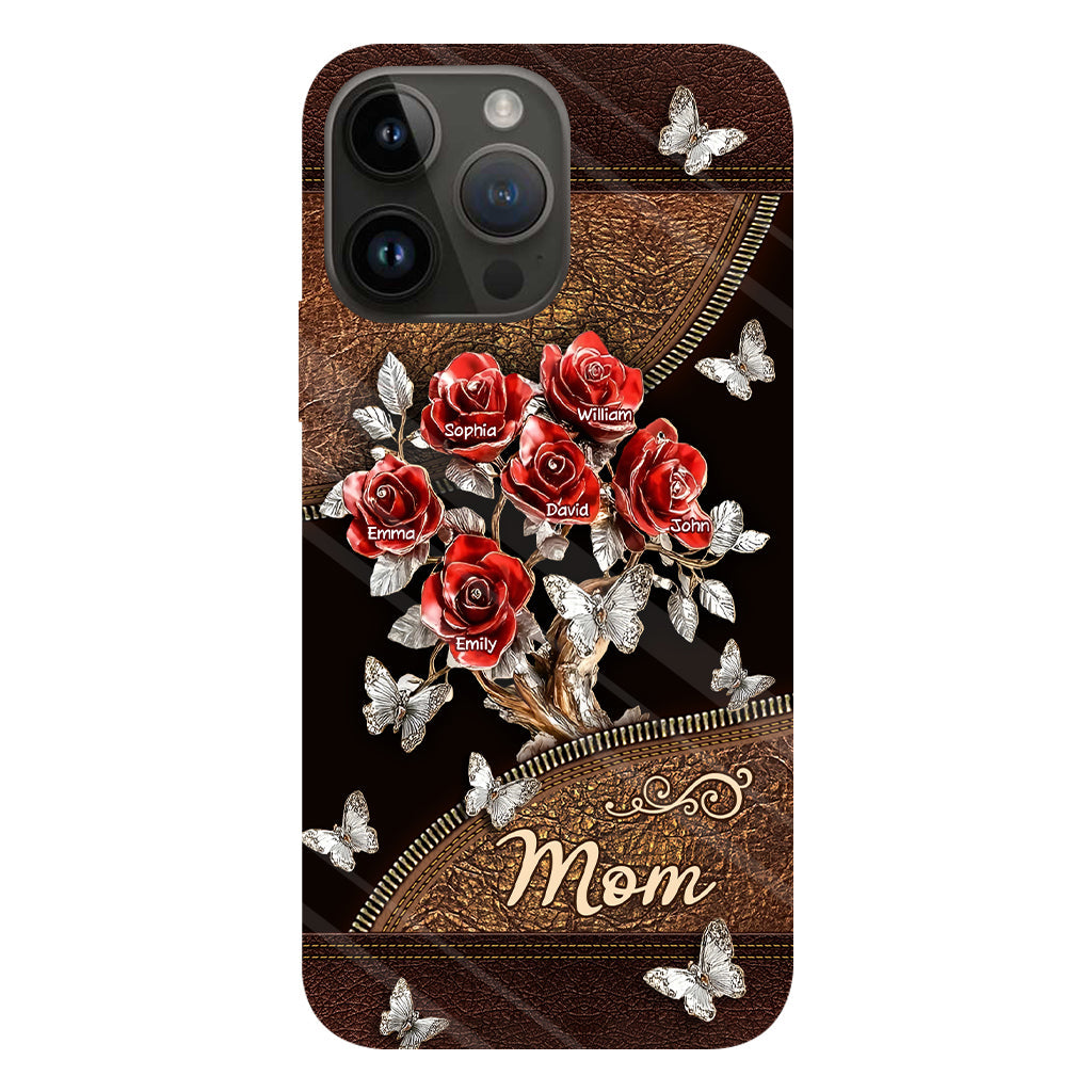 Beautiful Roses Gift For Mom, Grandma,... - Personalized Mother Full Print Phone Case