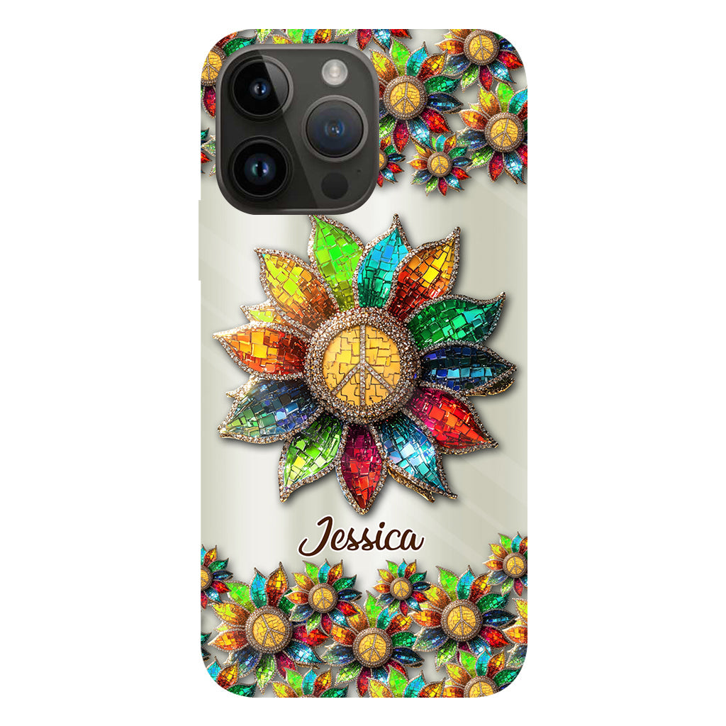 Coque de téléphone personnalisée Hippie Soul - Motif hippie intégral
