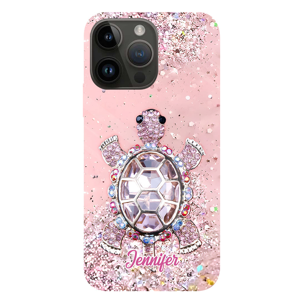 Just A Girl Who Loves Turtles - Personalized Turtle Full Print Phone Case