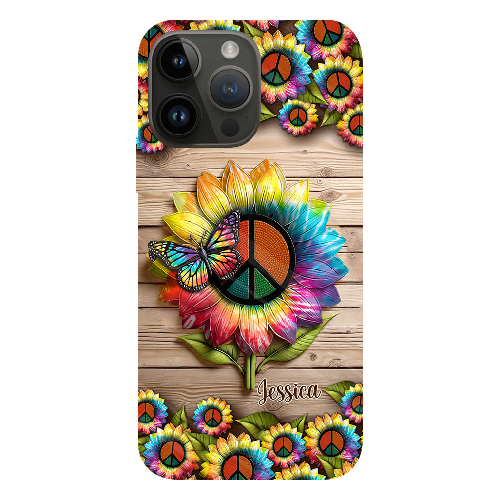 Coque de téléphone personnalisée Hippie Soul - Motif hippie intégral