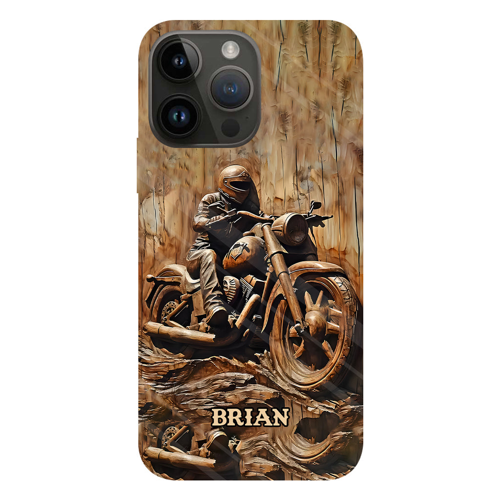 Biker - Personalized Biker Full Print Phone Case