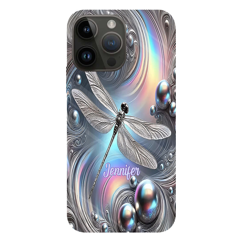 Magnifique libellule - Coque de téléphone personnalisée avec motif libellule intégral