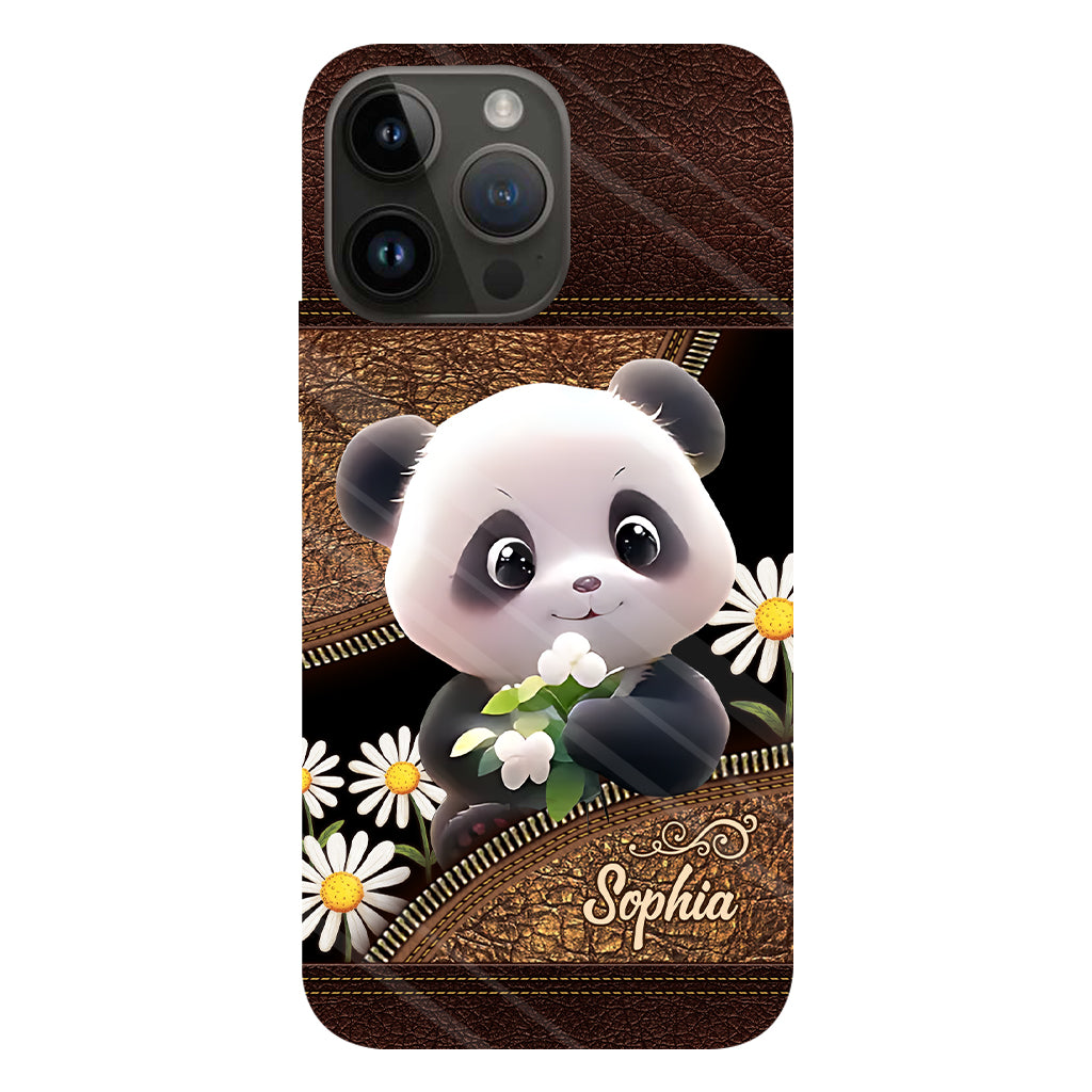 Just A Girl Who Loves Pandas - Personalized Panda Lover Full Print Phone Case